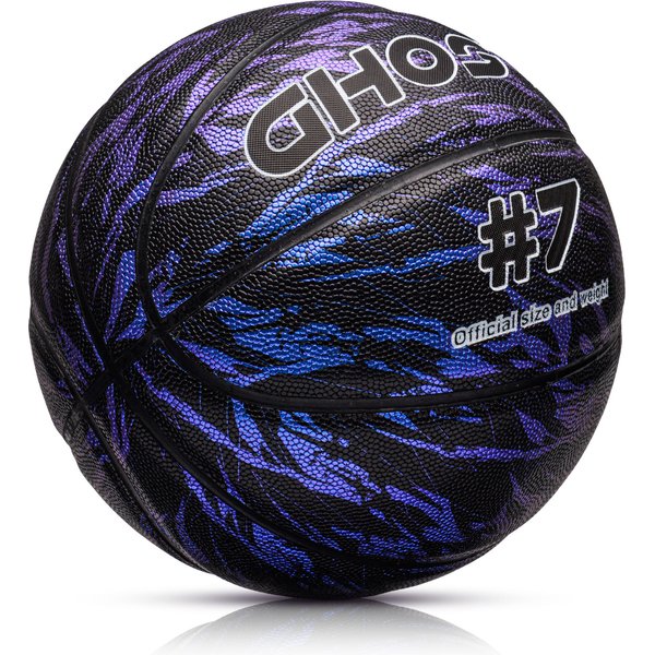Piłka do koszykówki Ghost 7 Meteor - niebieski