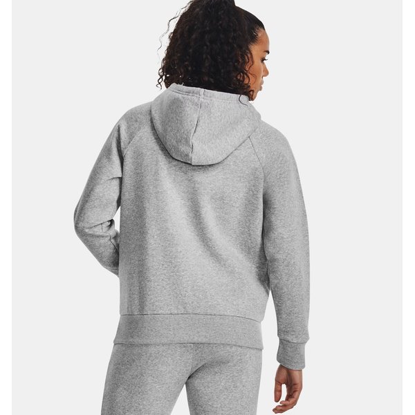 Bluza damska Rival Fleece Big Logo Under Armour - Mod Gray Light Heather/White