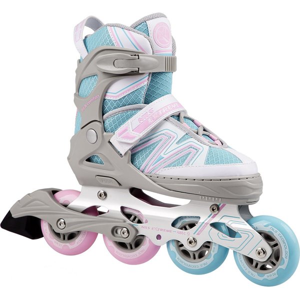 Rolki regulowane NA 14169 A Nils - Niebiesko-szare