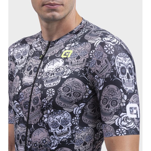 Koszulka rowerowa męska Mexico Maglia ALE - czarna