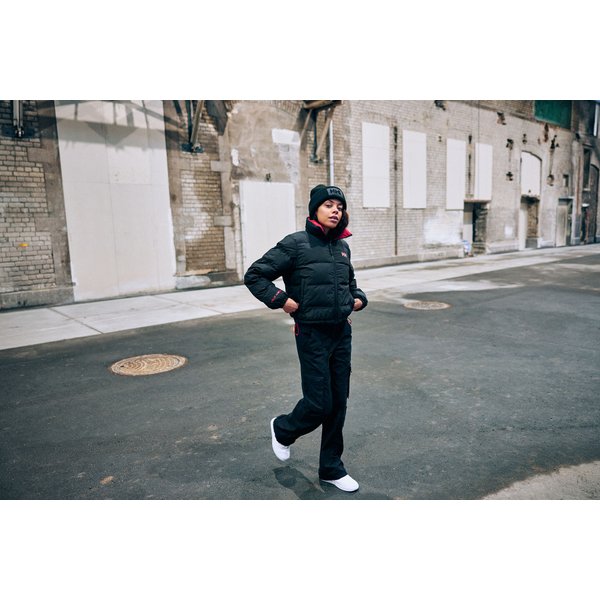 Kurtka puchowa dwustronna damska YU 23 Reversible Puffer Helly Hansen - Black/white