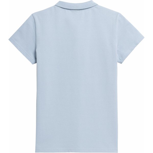 Koszulka damska polo 4FSS23TTSHF585 4F - niebieska