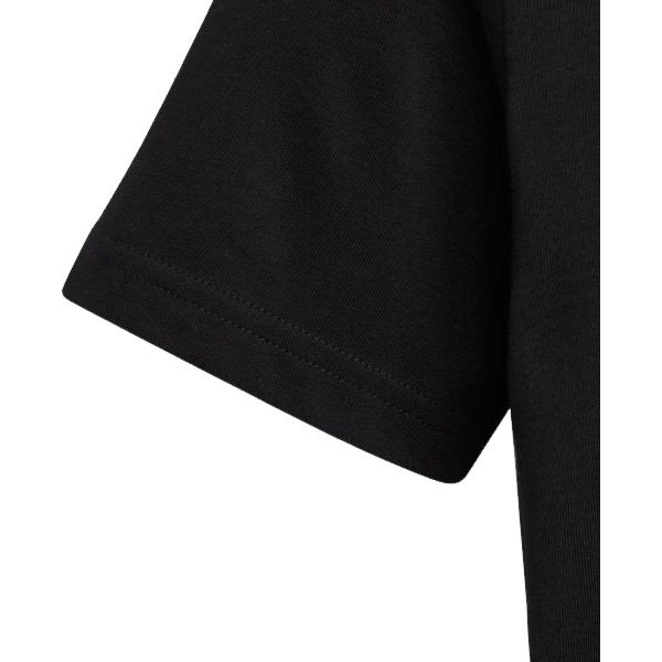 Koszulka juniorska Essentials Small Logo Cotton Tee Adidas - czarny