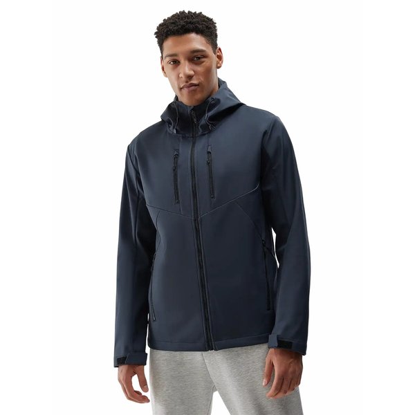 Softshell męski 4FWSS24TSOFM224 4F - ciemny szary