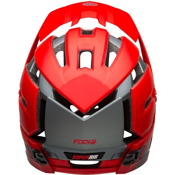 Kask full face Super Air R Mips Spherical Bell - matte gloss red gray