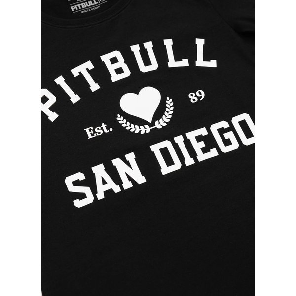 Koszulka damska Love PB Pitbull West Coast - Black