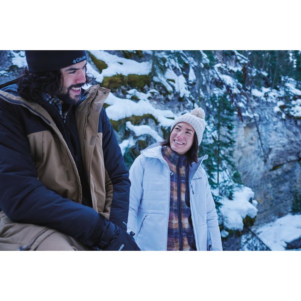 Czapka Sweater Weather Pom Beanie Columbia - Chalk Madras