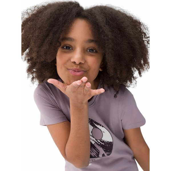 Koszulka dziewczęca 4FJSS23TTSHF389 4F - jasny fiolet