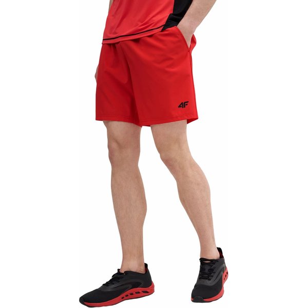 Spodenki męskie 4FSS23TFSHM146 4F - czerwone