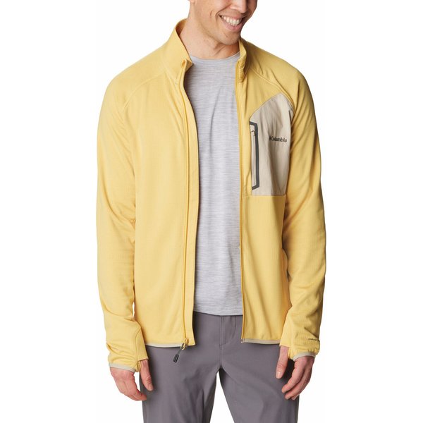 Bluza polarowa męska Triple Canyon Full Zip Columbia - golden nugget