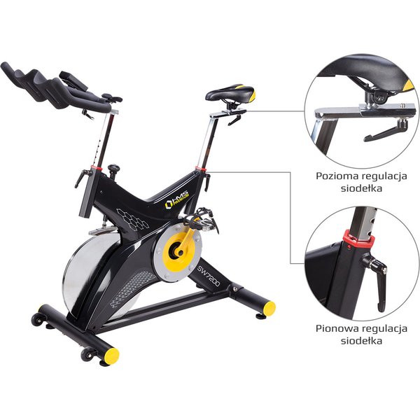 Rower spinningowy SW7200 HMS Premium
