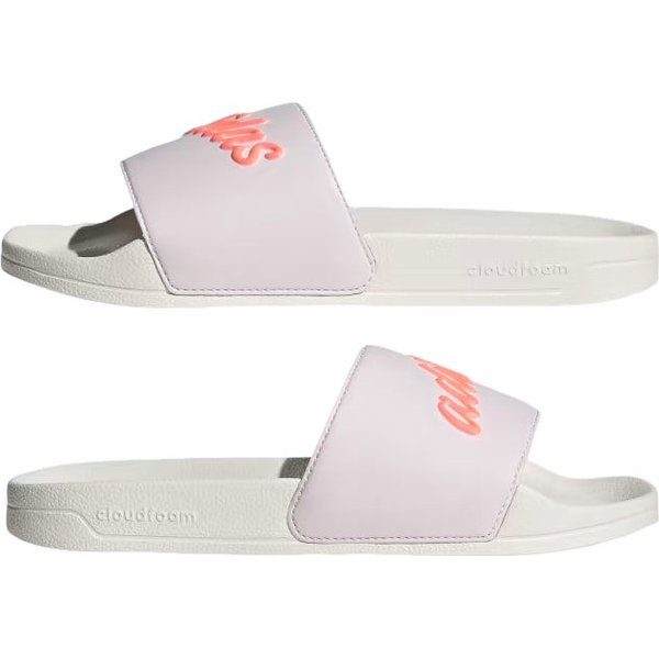 Klapki Adilette Shower Wm's Adidas - białe