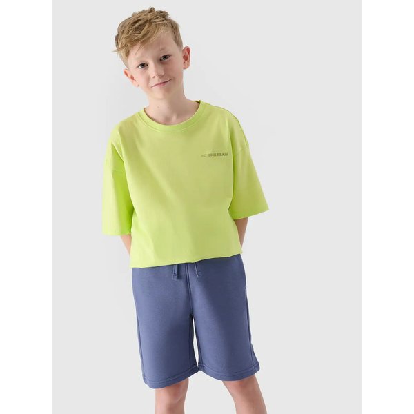 Spodenki chłopięce TSHOM600 4F - niebieski