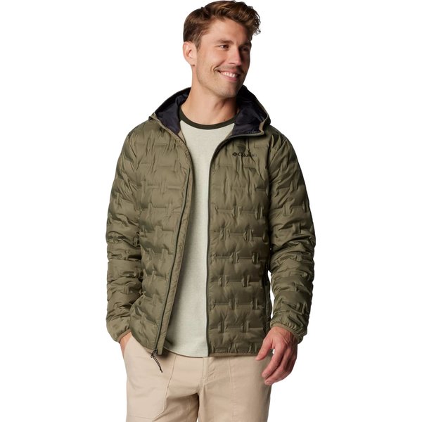 Kurtka puchowa męska Delta Ridge II Down Hooded Columbia - Stone Green