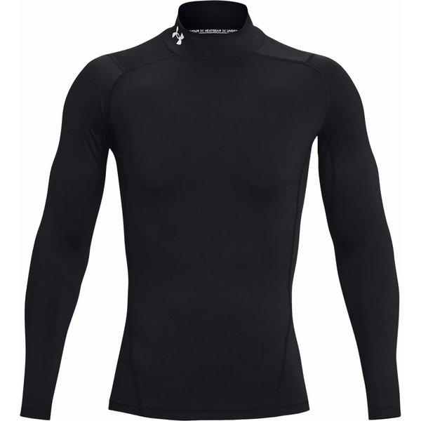 Longsleeve męski HeatGear Armour Comp Mock Under Armour - czarny