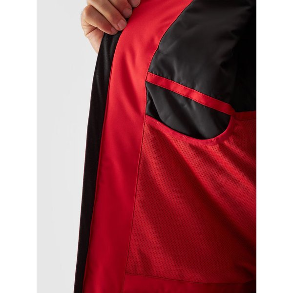 Kurtka narciarska męska TTJAM575 4F - czerwony