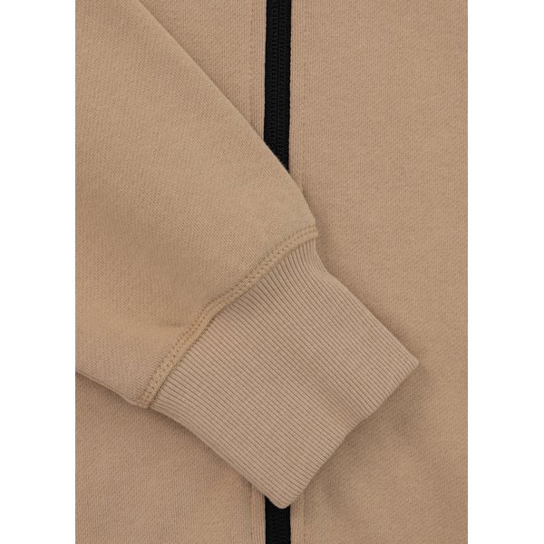Bluza męska Terry Group Hooded Zip Pitbull West Coast - sand