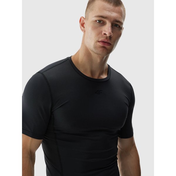 Koszulka męska TFTSM1004 4F - głęboka czerń