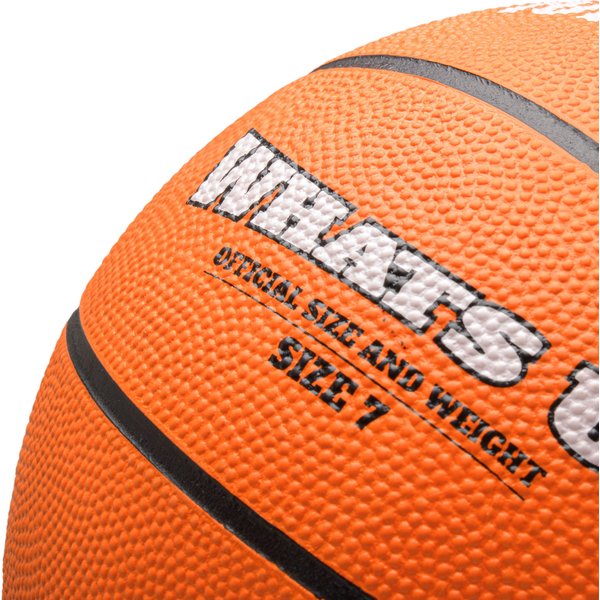 Piłka do koszykówki What's up 7 Meteor - pomarańczowy