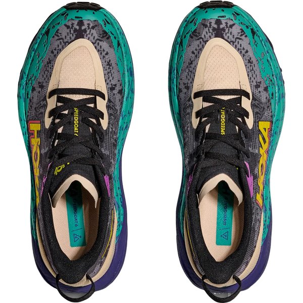 Buty do biegania Speedgoat 6 HOKA - oatmeal/mountain iris