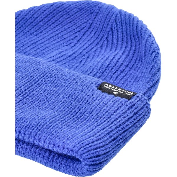 Czapka chłopięca ACAPM425 4F - kobalt