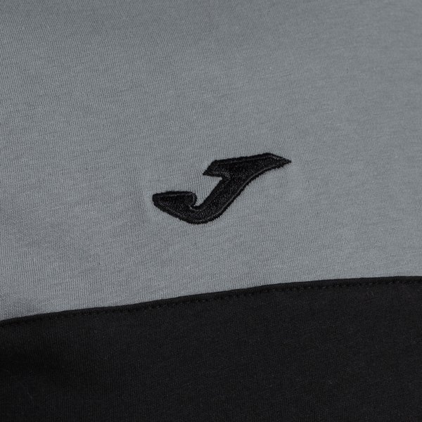 Koszulka męska Crew V Short Sleeve Joma - black grey
