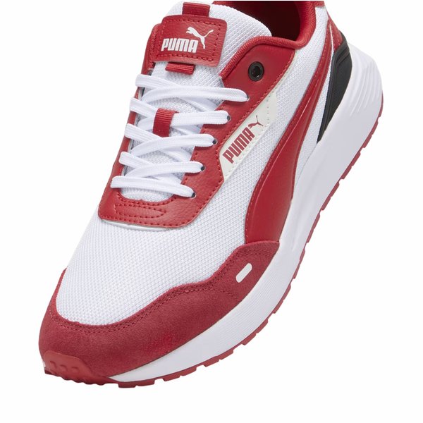Buty Runtamed Plus Puma - White-Club Red-Vapor