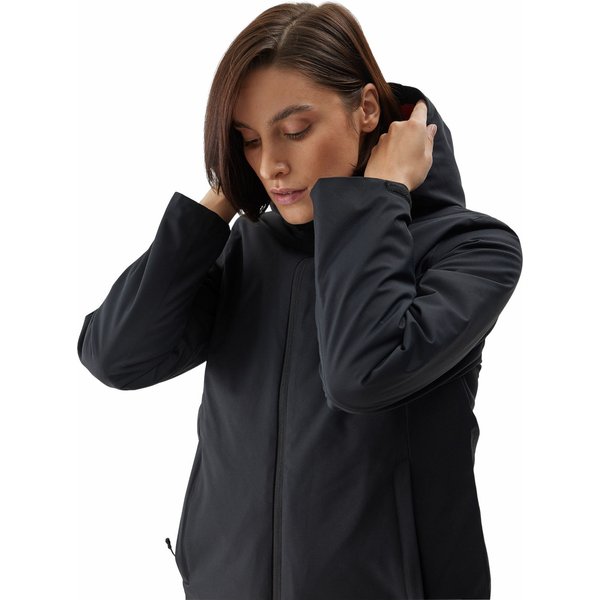 Kurtka narciarska damska 4FAW23TJACF120 4F - czarny