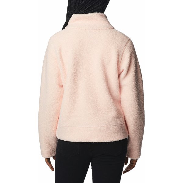 Kurtka polarowa damska Panorama Snap Fleece Jacket Columbia - pomarańczowy