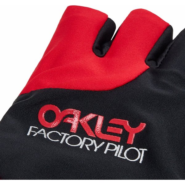 Rękawiczki rowerowe Factory Pilot MTB Oakley - red line