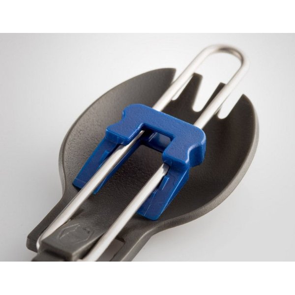 Niezbędnik turystyczny, sztućce Folding Foon GSI Outdoors - blue