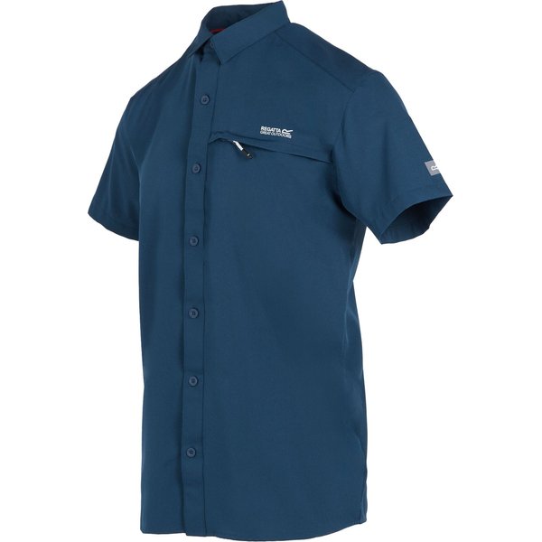 Koszula męska Travel Packaway Regatta - Moonlight Denim