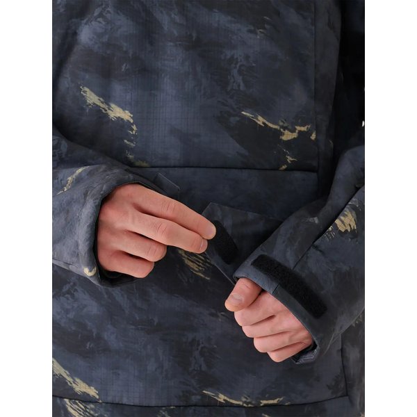 Kurtka snowboardowa męska TTJAM510 4F - multikolor allover