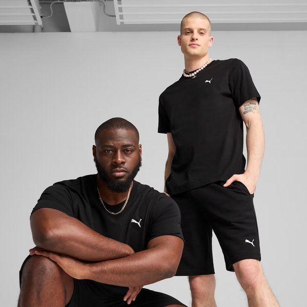 Koszulka męska Esse Small Logo Tee Puma - black