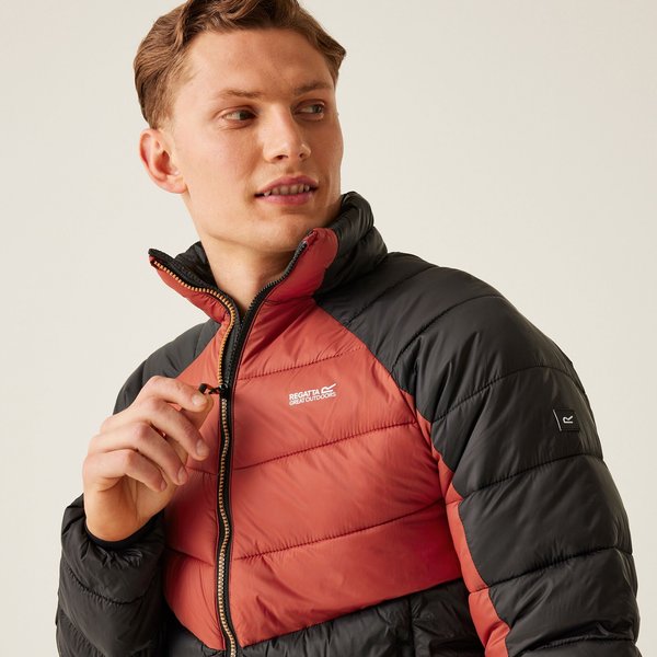 Kurtka puchowa męska Dalent Regatta - red ochre/black
