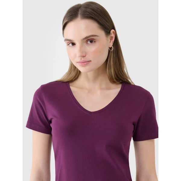 Koszulka damska TTSHF1990 4F - ciemny fiolet