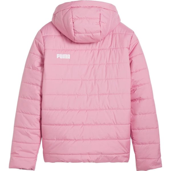 Kurtka juniorska ESS Hooded Padded Jacket Puma - różowa