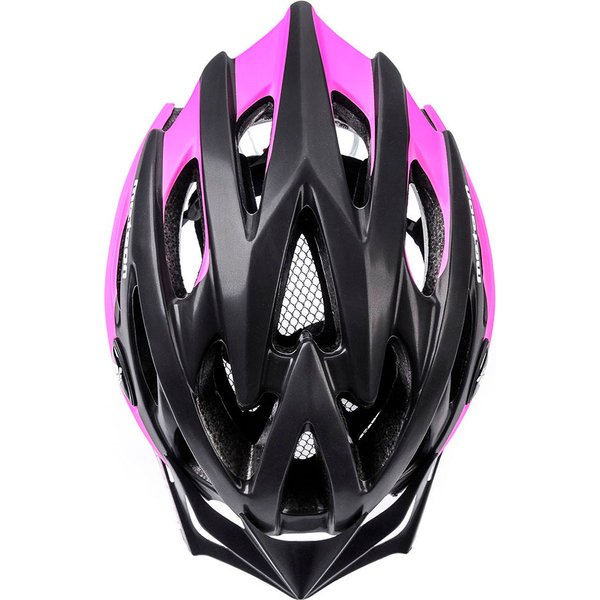 Kask rowerowy MV29 Unrest Meteor - czarno-różowy