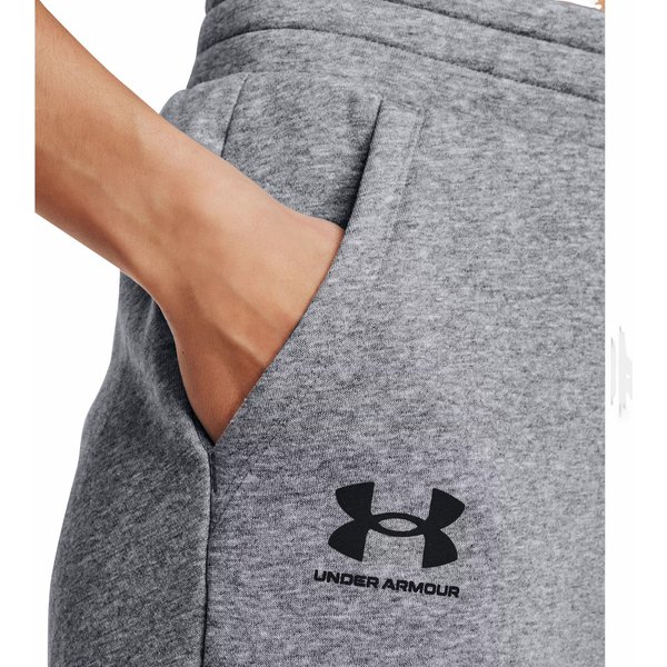 Spodnie dresowe damskie Rival Fleece Joggers Under Armour - szare