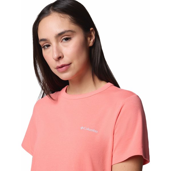 Koszulka damska Sun Trek SS II Columbia - Alpenglow