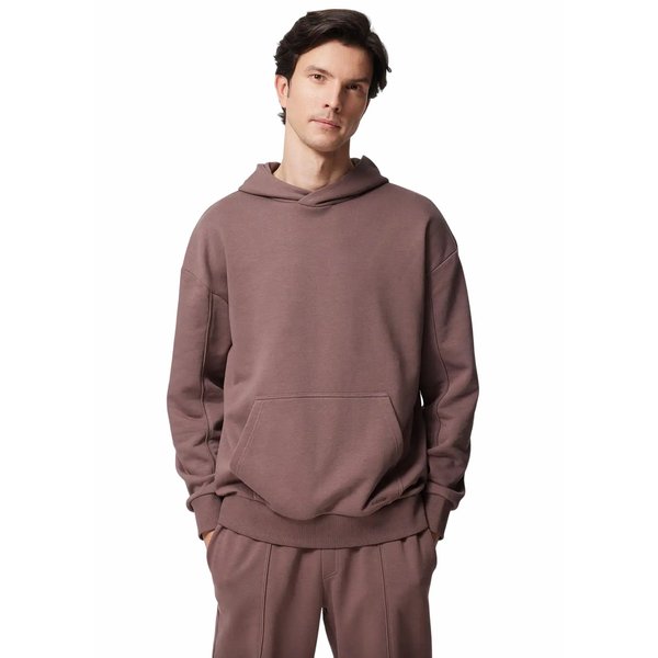 Bluza męska OTHWSS24TSWSM1169 Outhorn - brąz