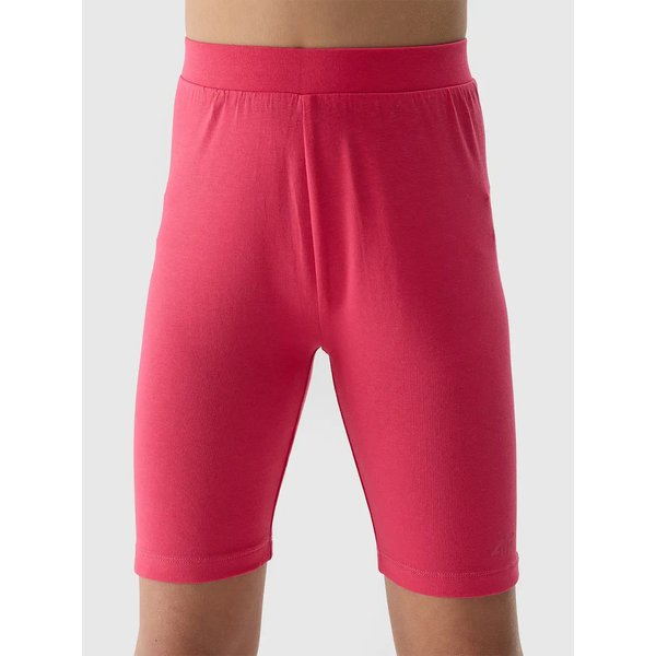 Legginsy, kolarki dziewczęce TSTIF014 4F - fuksja
