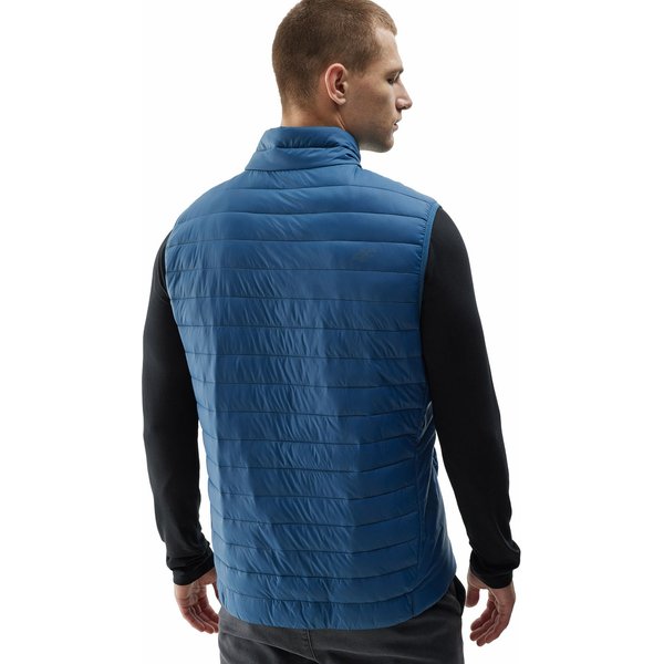 Kamizelka męska 4FAW23TVESM062 4F - denim