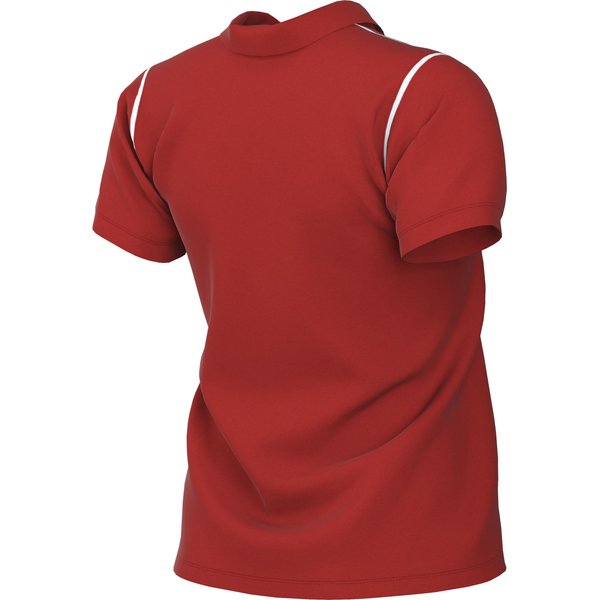 Koszulka damska polo Dry-Fit Park 20 Nike - czerwona