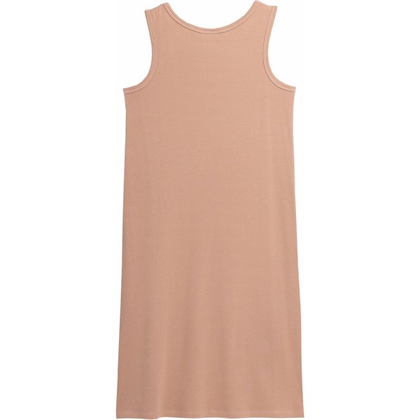 Sukienka damska OTHSS23TDREF027 Outhorn - pudrowy koral