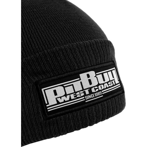 Czapka Beanie Bubble One Tone Boxing Pitbull West Coast - czarna