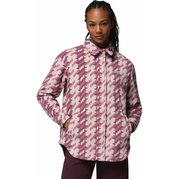 Polar damski Benton Springs Shirt Jacket II Columbia - mineral pink, t