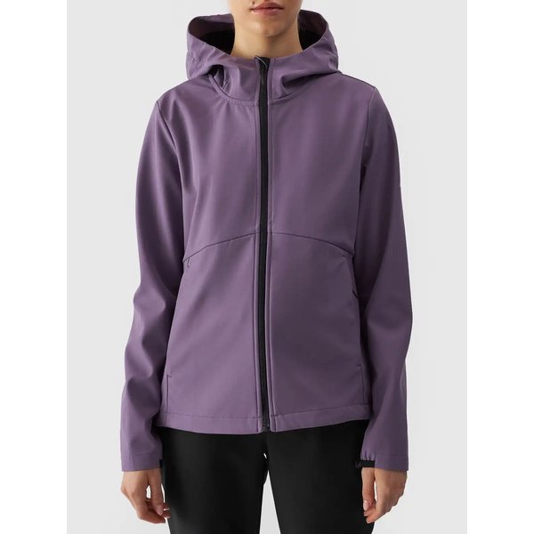 Softshell damski TSOFF285 4F - ciemny fiolet