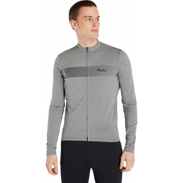 Longsleeve rowerowy męski Prtgerrie Protest - szary