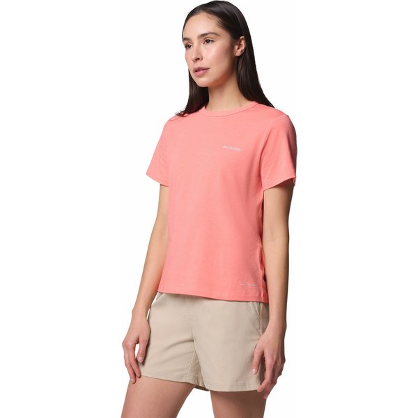 Koszulka damska Sun Trek SS II Columbia - Alpenglow